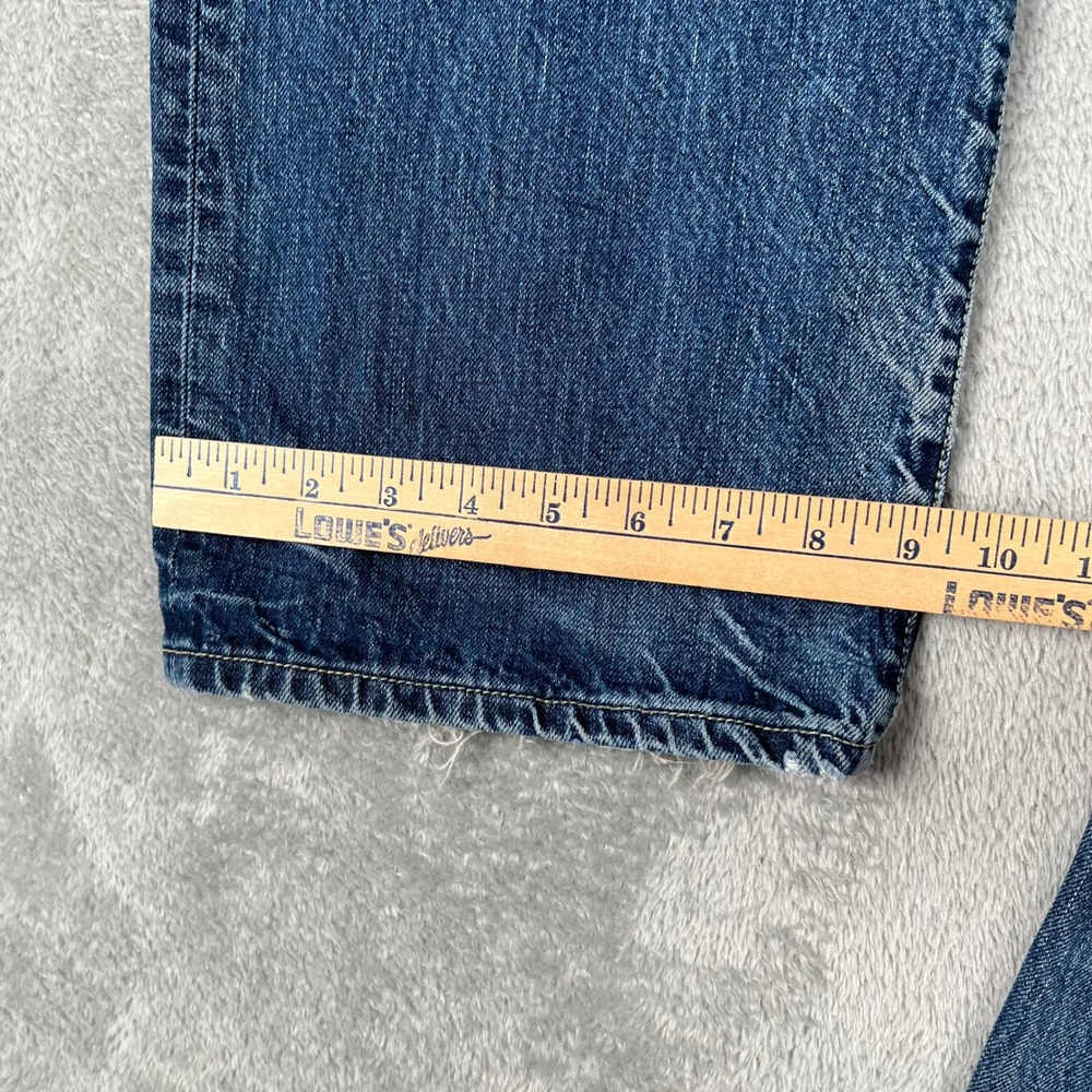 Levi's 501 Button Fly Jeans Mens 38x32 Mexico WPL 423 Distressed Y2K - Picture 8 of 13